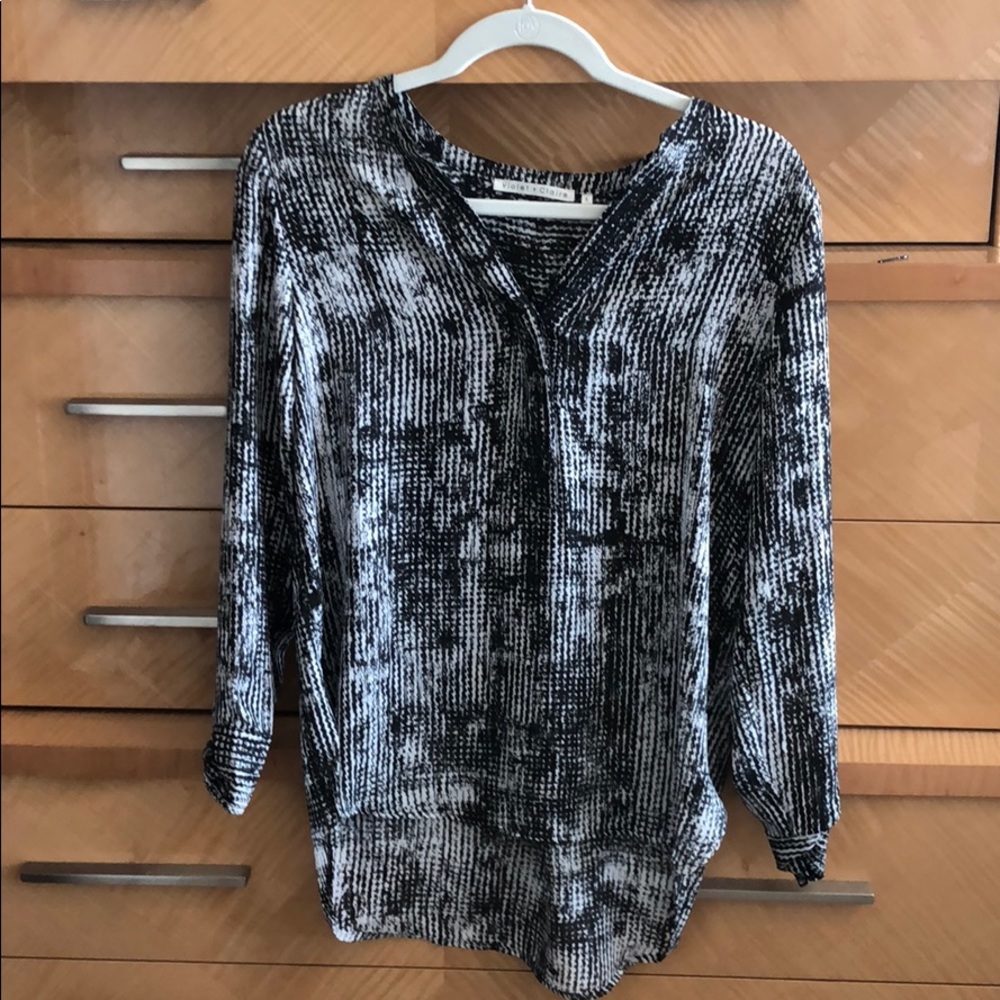 Long sleeve blouse